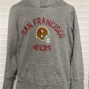 Pink by Victoria’s Secret San Francisco 49ers Gray Hoodie
